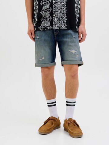 JACK & JONES Regular Jeans 'JJIRick JJCole' in Blue: front
