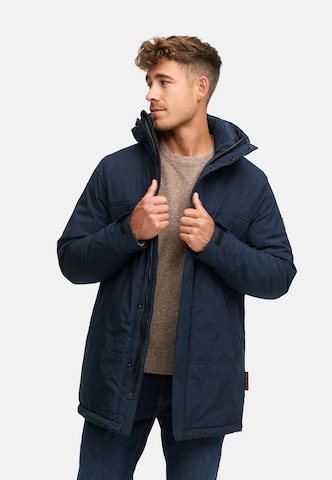 INDICODE JEANS Winterjas 'INBenyot' in Blauw
