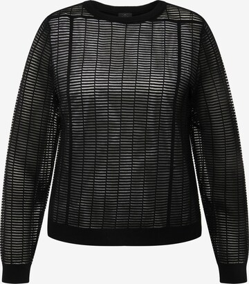 Ulla Popken Pullover in Schwarz: predná strana