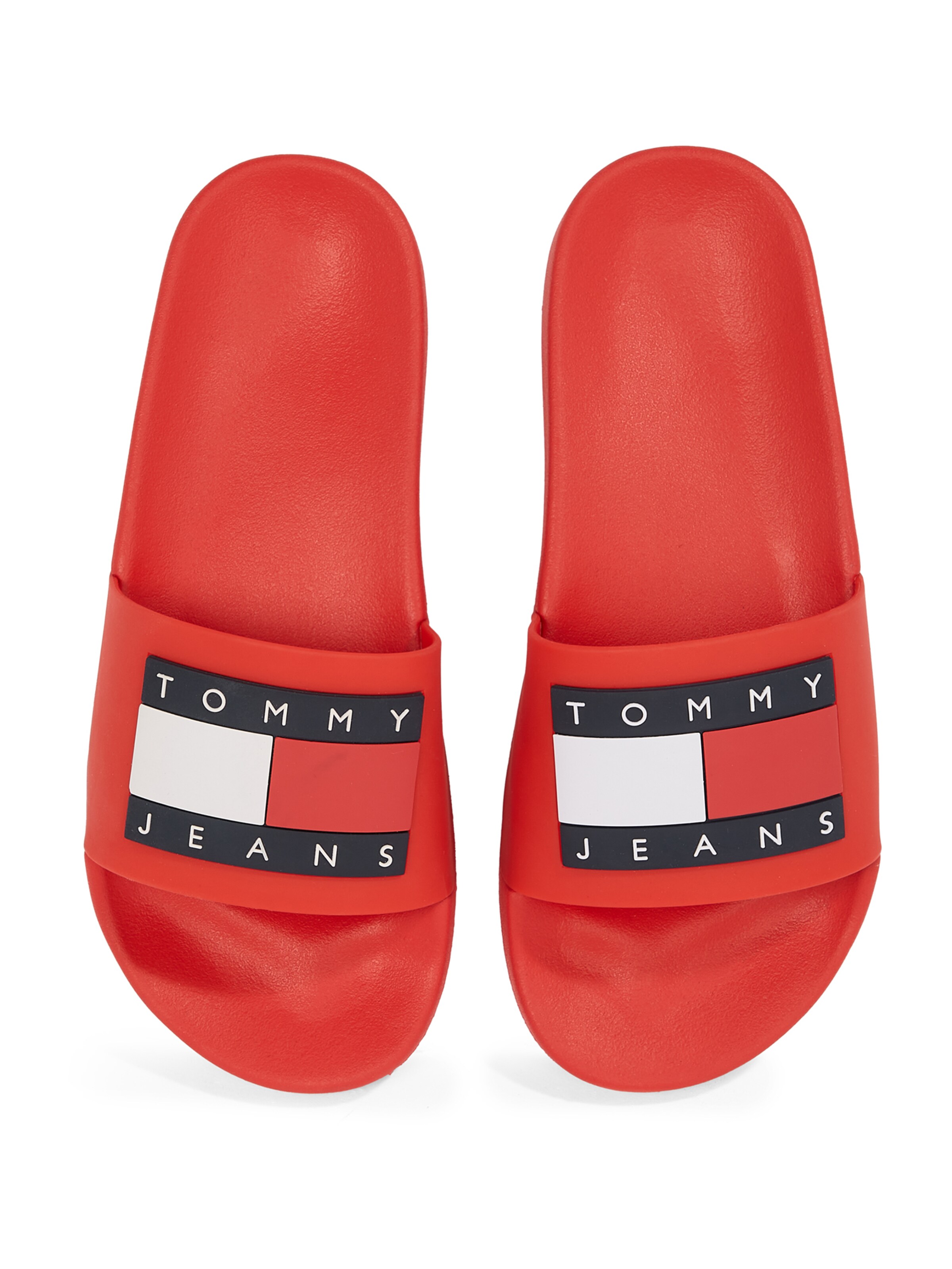 Tommy Jeans Plätu 'ESS', värv punane