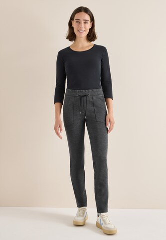 CECIL Slim fit Pants in Black