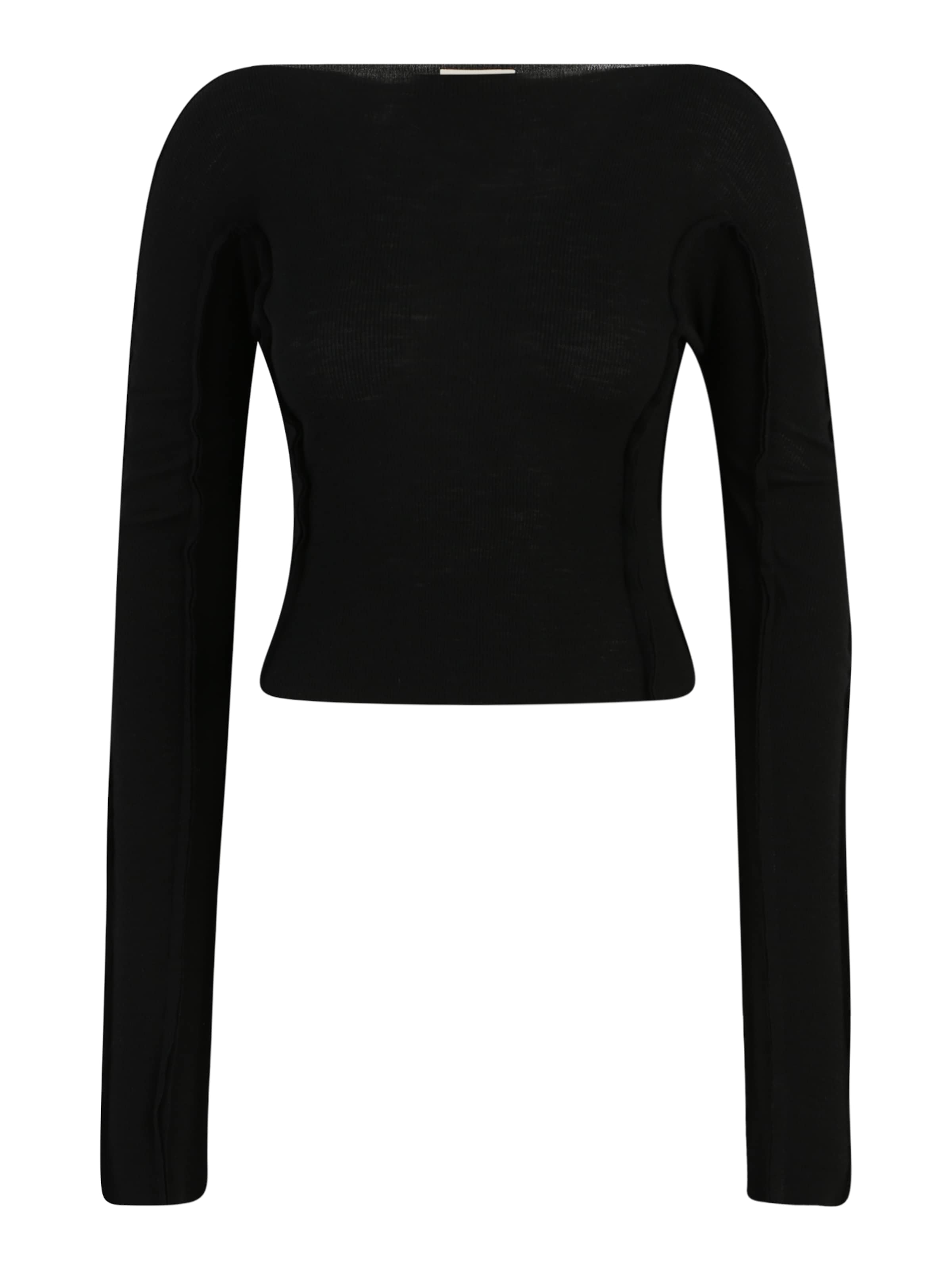 ABOUT YOU REBIRTH STUDIOS Shirt 'Tara' in Black: front