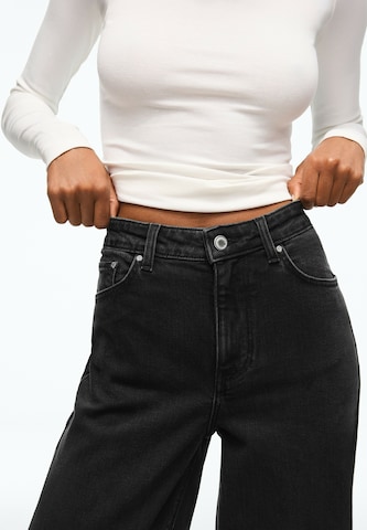 Bershka Wide leg Jeans in Black