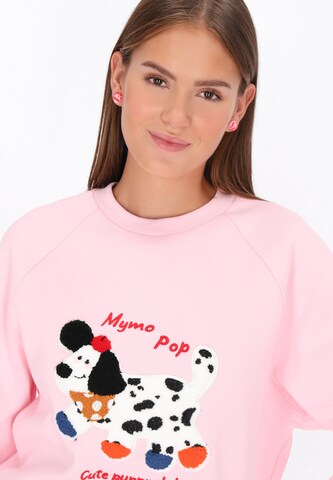 Sweat-shirt 'Pop' MYMO en rose