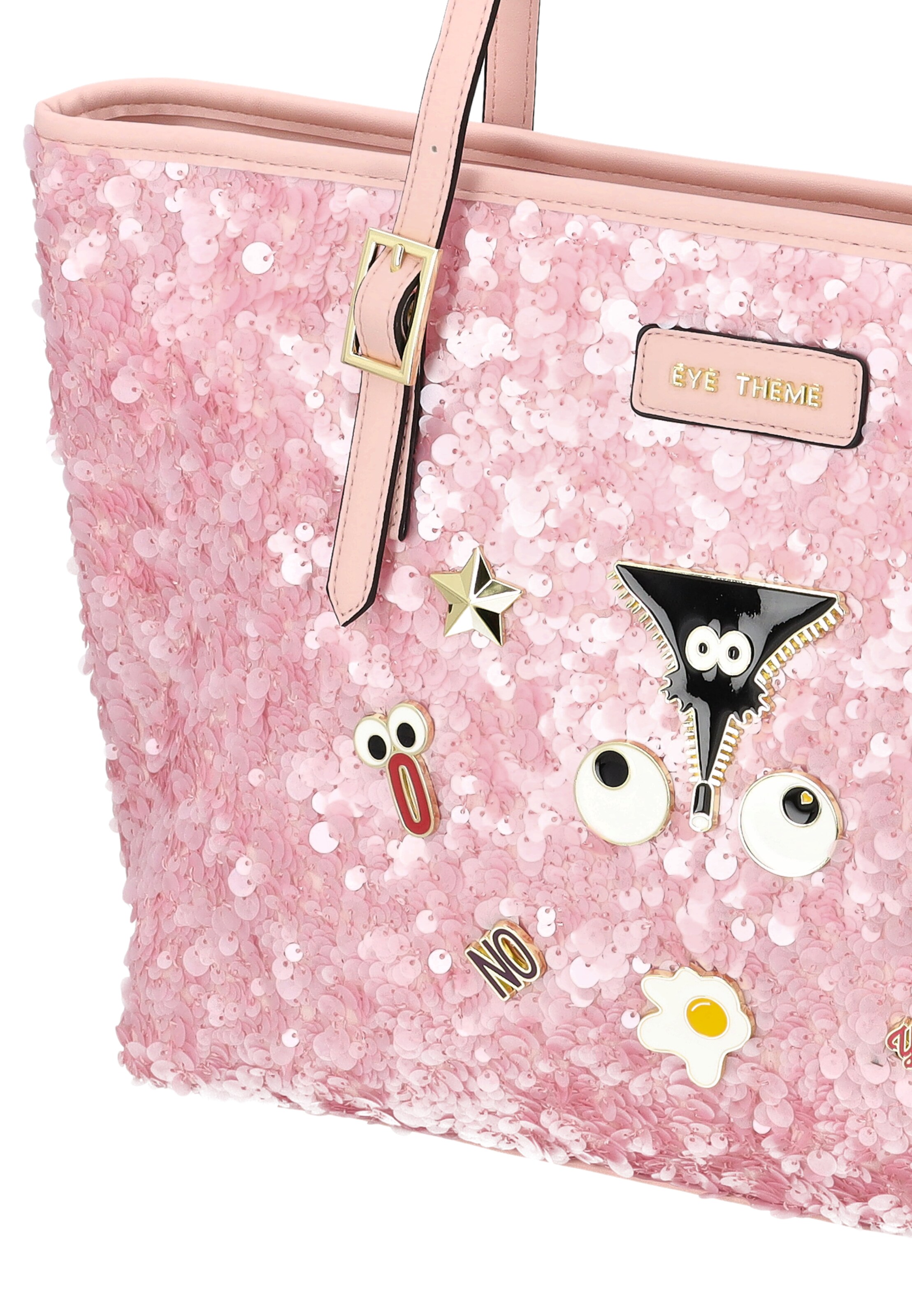 MYMO - Shopper 'EYETHEME' em rosa