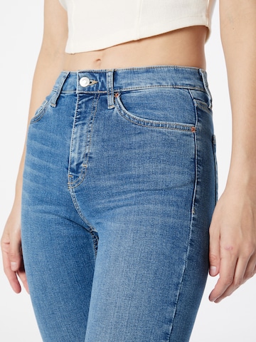 TOPSHOP Flared Jeans 'Jamie' in Blau