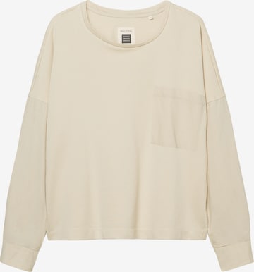 Marc O'Polo Sweatshirt in Beige: predná strana