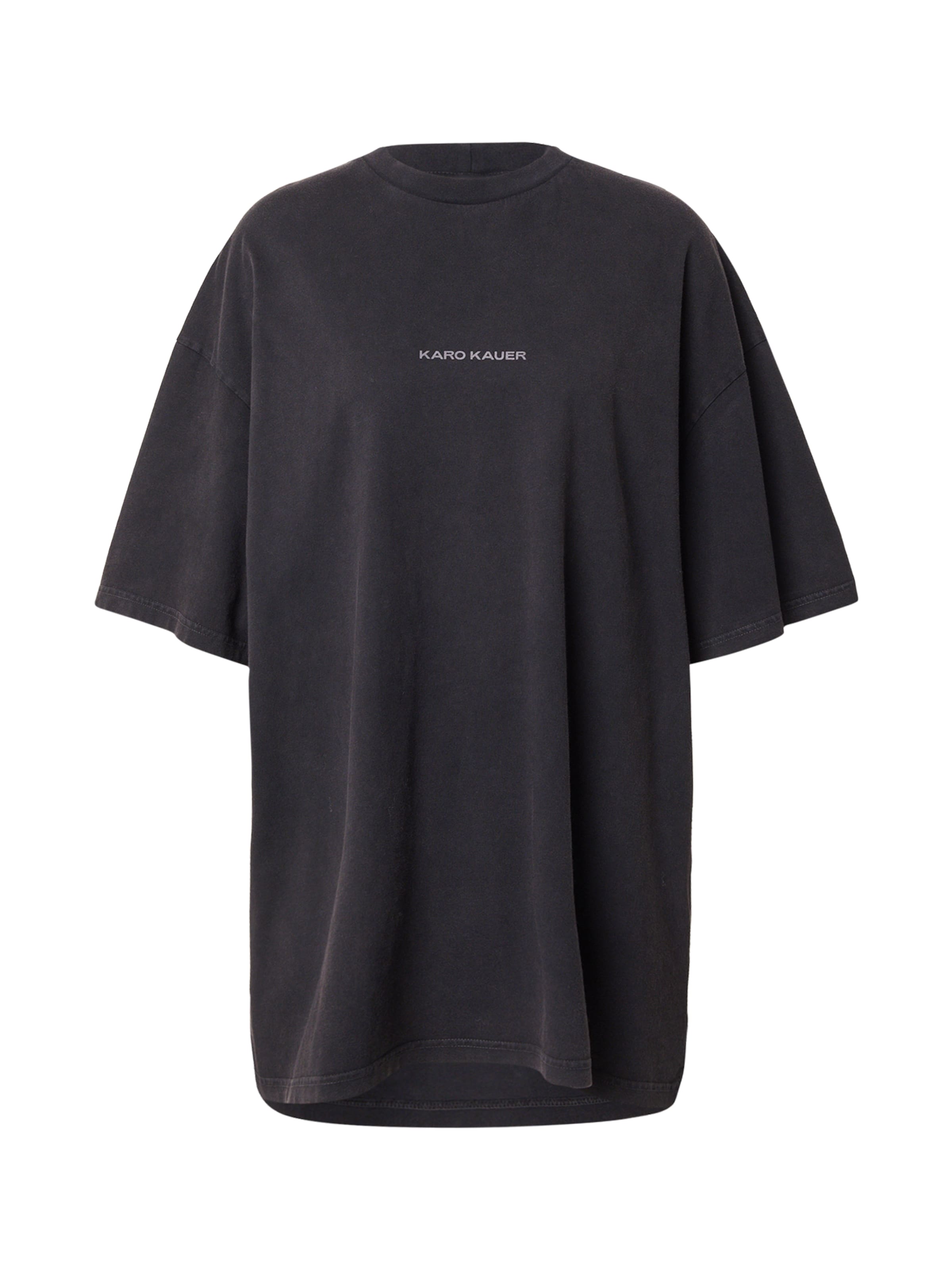 Karo Kauer Koszulka oversize w kolorze czarny: przód