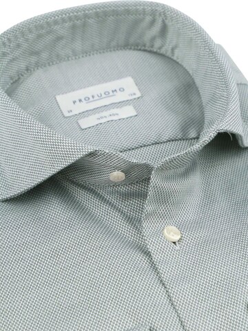 Profuomo Slim fit Overhemd in Groen