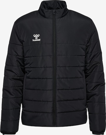 Hummel Athletic Jacket 'ESSENTIAL' in Black: front