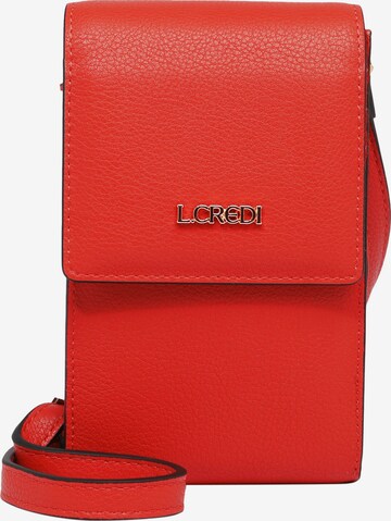 L.CREDI Crossbody Bag 'Jane' in Red: front