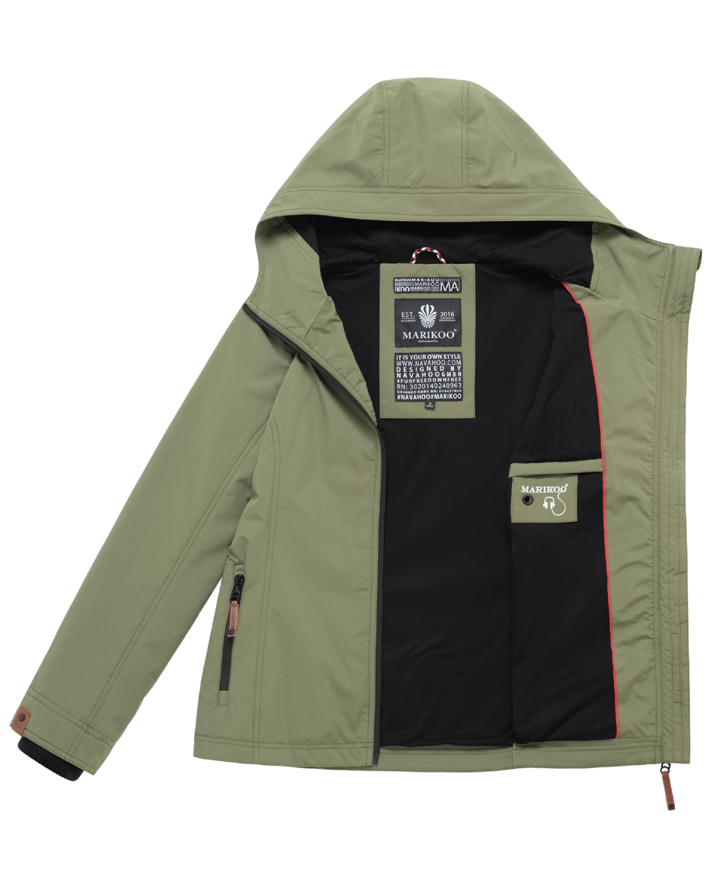 MARIKOO Tussenjas 'Brombeere' in Groen