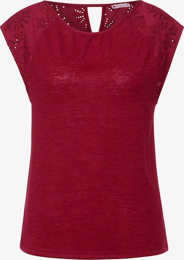 STREET ONE Shirt in Wine red, Item view