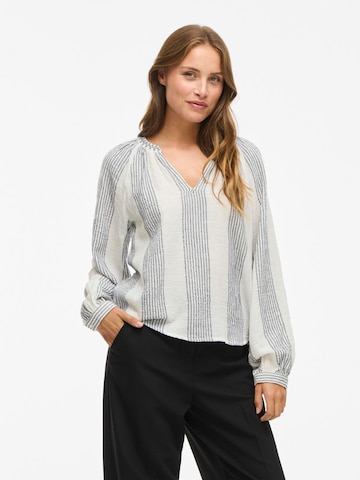 VILA Blouse 'VIZoffe' in Wit: voorkant