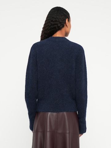 Samsøe Samsøe Gebreid vest 'Jeanine' in Blauw