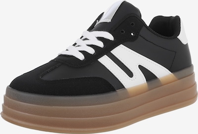 Ital-Design Sneaker in schwarz / weiß, Produktansicht