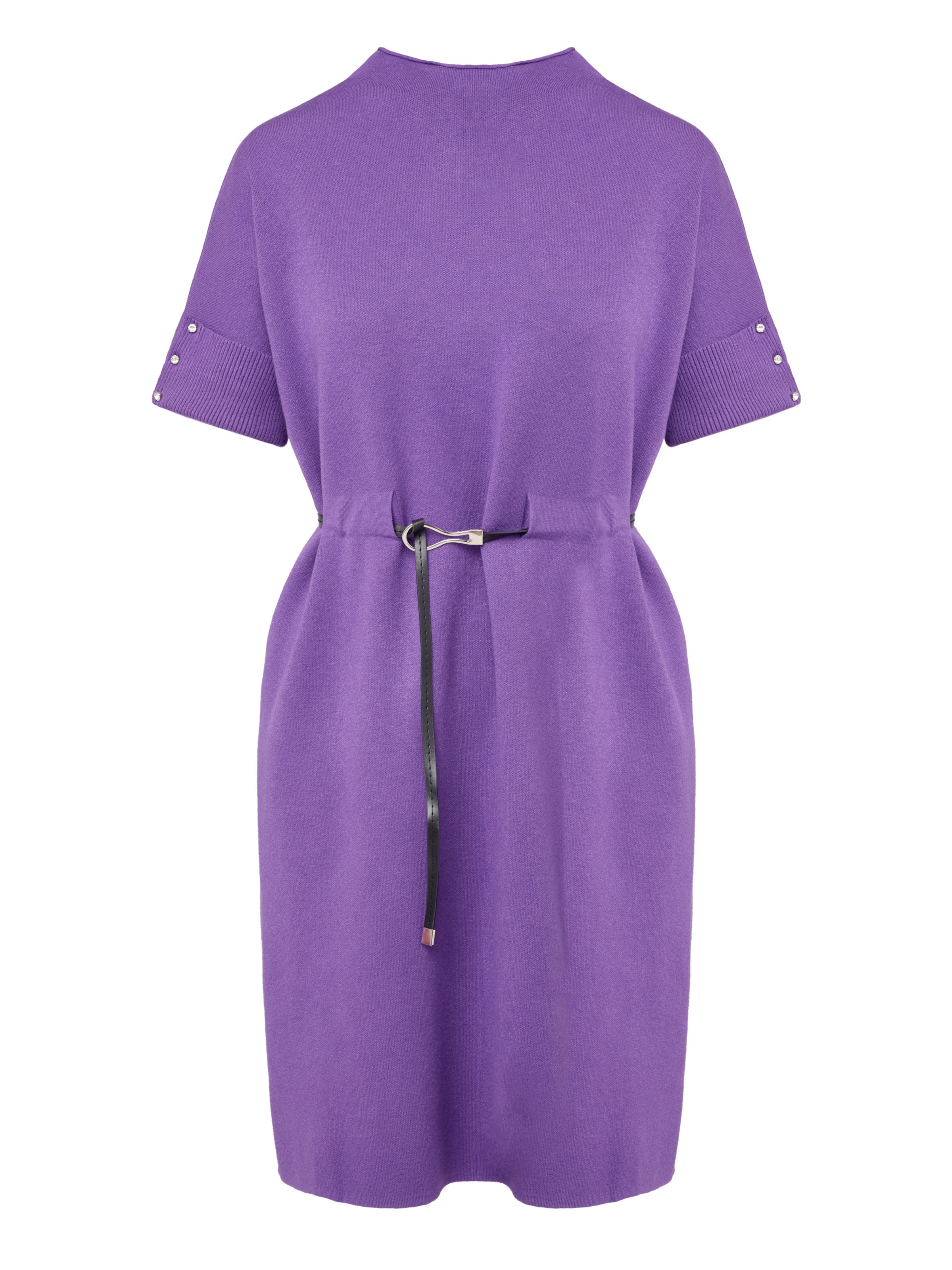 Abito in maglia di Quiosque in lilla: frontale