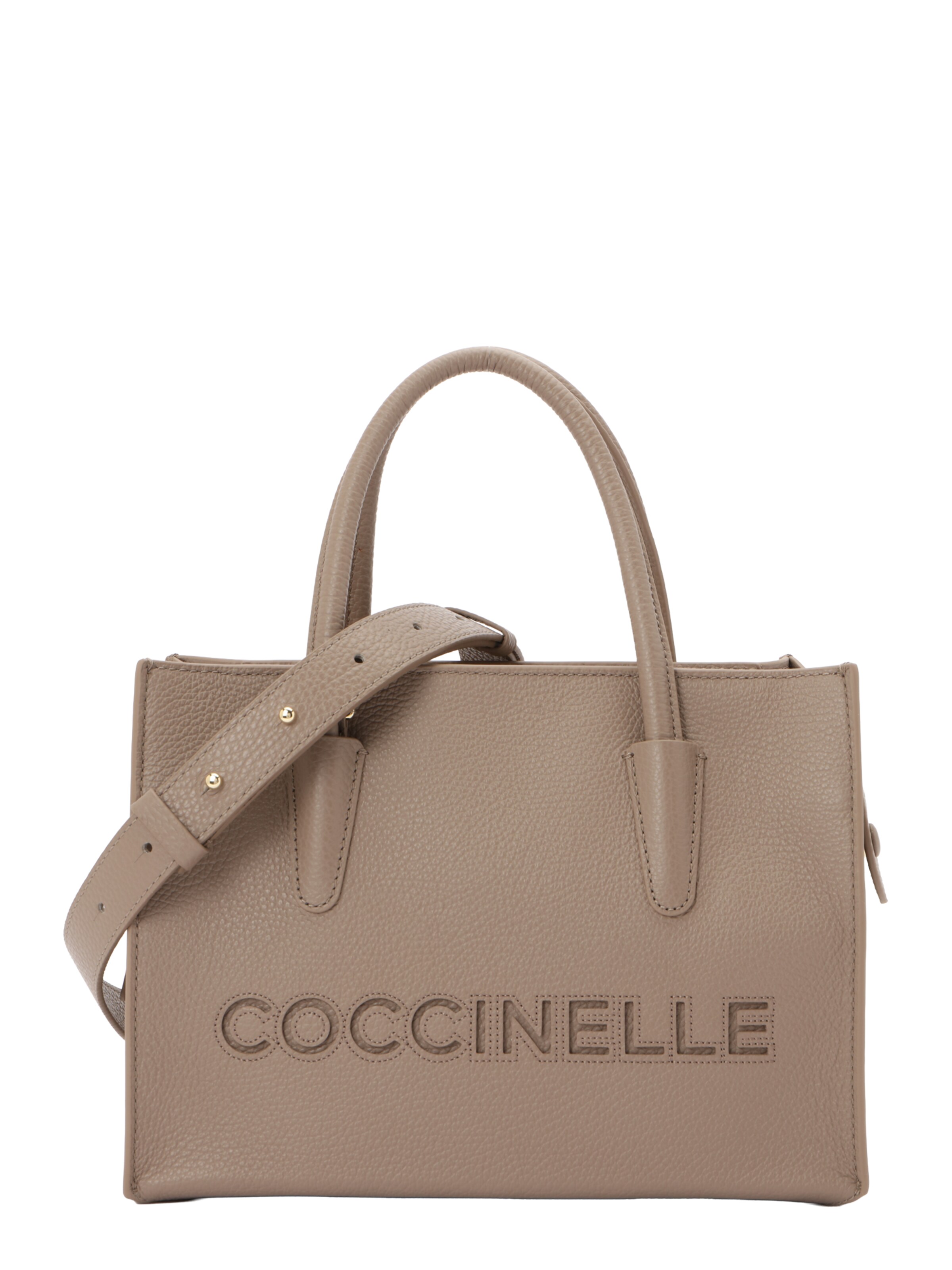 Coccinelle - Bolso de mano 'MYRTHA' en gris: frente