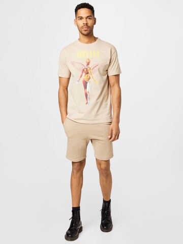 JACK & JONES regular Bukser 'Shark' i beige