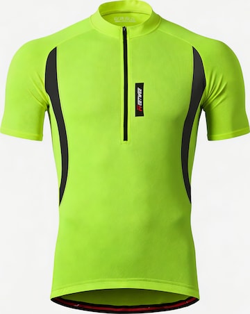 T-Shirt fonctionnel 'Cycling Quick Drying Top' MEETWEE en vert : devant