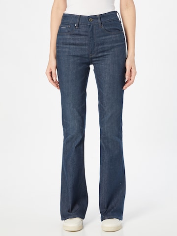 G-Star RAW Flared Jeans in Blue: front
