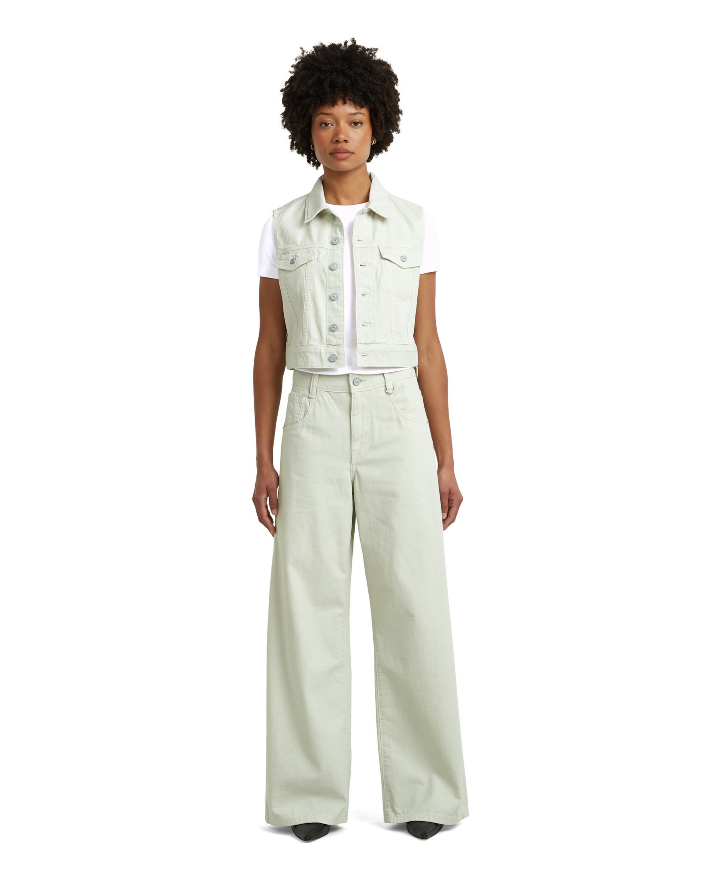 G-STAR Loosefit Jeans in Grün