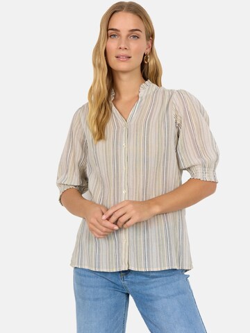 Soyaconcept Blouse ' PATTI 1 ' in Groen: voorkant