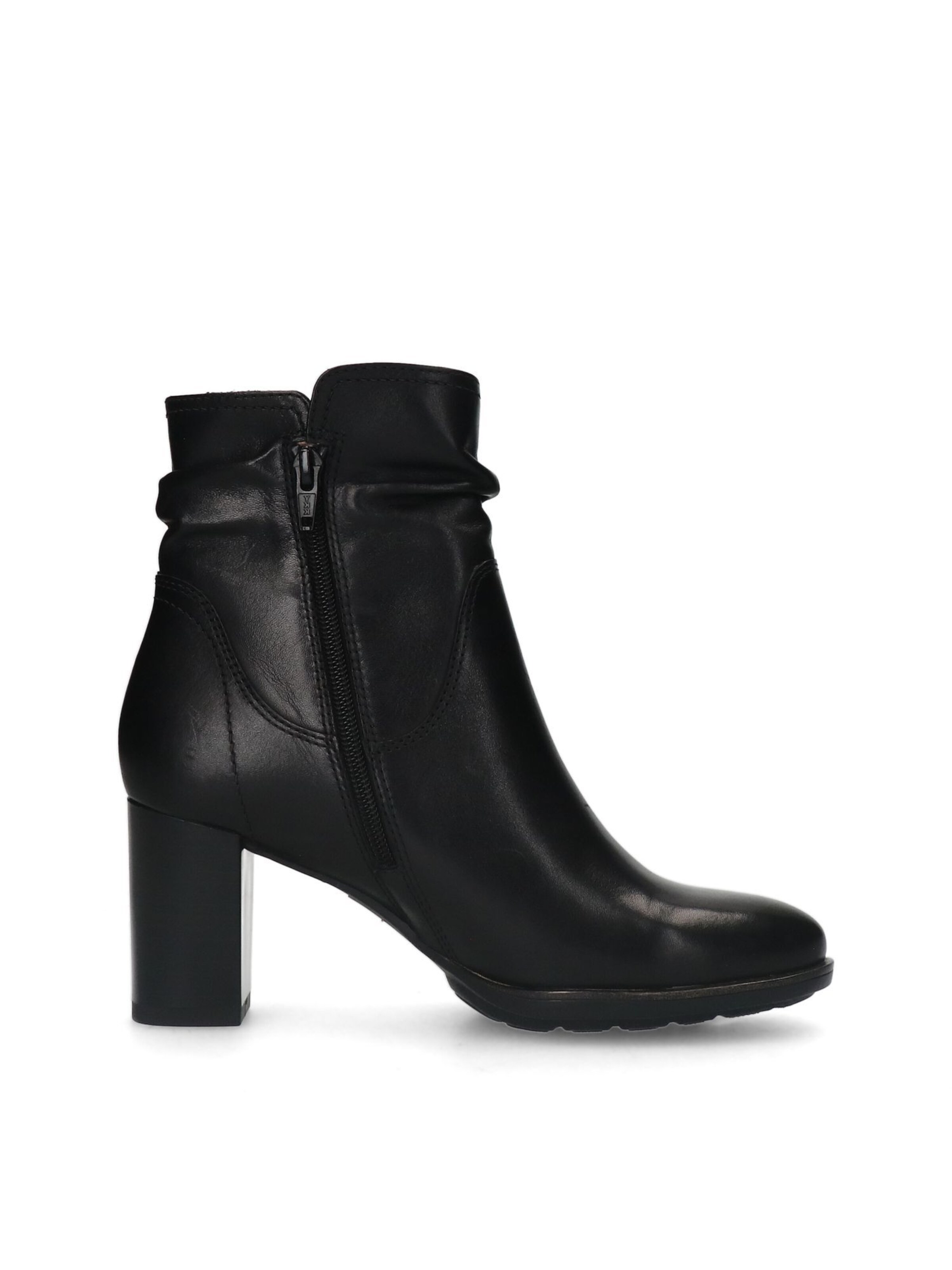 MANFIELD Stiefelette in Schwarz