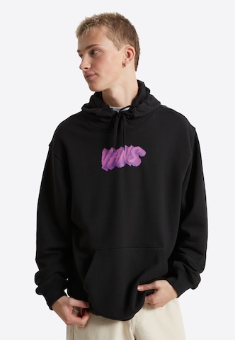 VANS - Sudadera 'Stone Swirl' en negro: frente