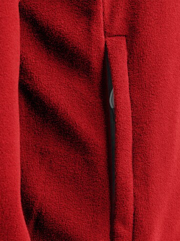 Hummel Fleece jas in Rood