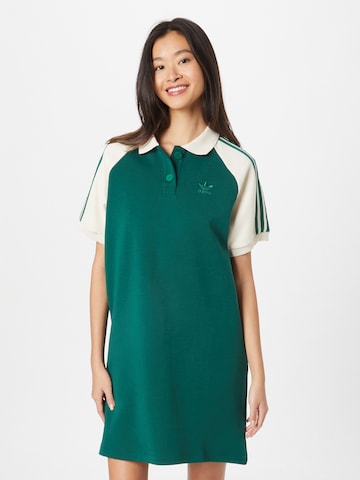 Rochie de la ADIDAS ORIGINALS pe verde: față