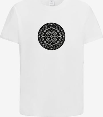 HUSKSWARE Shirt 'Grafik' in Weiß: Vorderseite