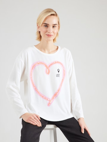 Grace - Sudadera 'Nicki' en blanco: frente