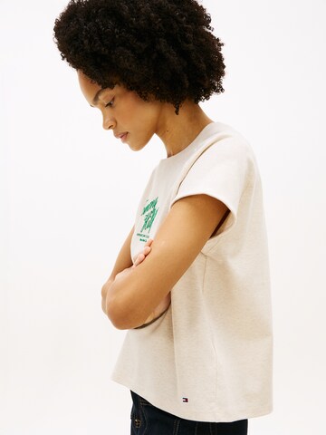 Maglietta di TOMMY HILFIGER in beige