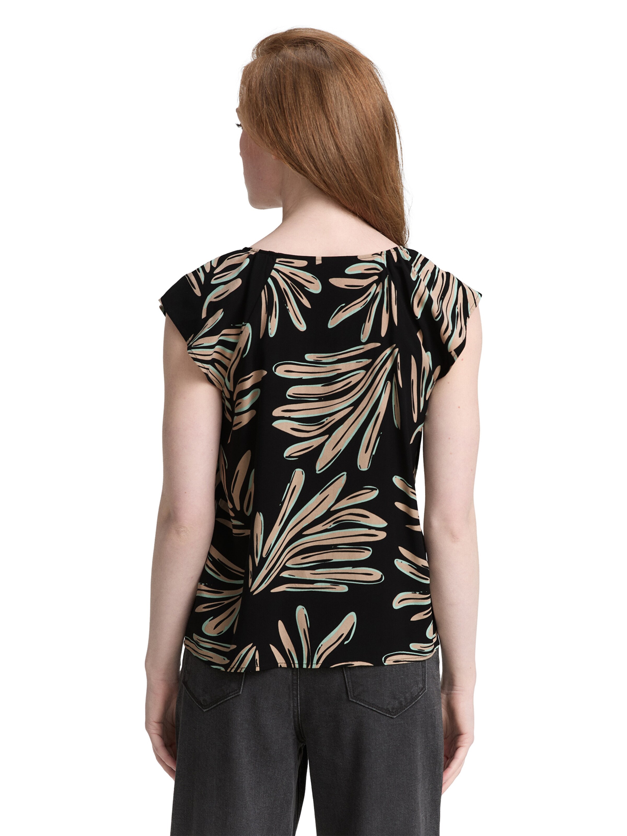 TOM TAILOR DENIM Блузка в Черный