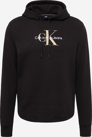 Calvin Klein Jeans Sweatshirt in Black: front