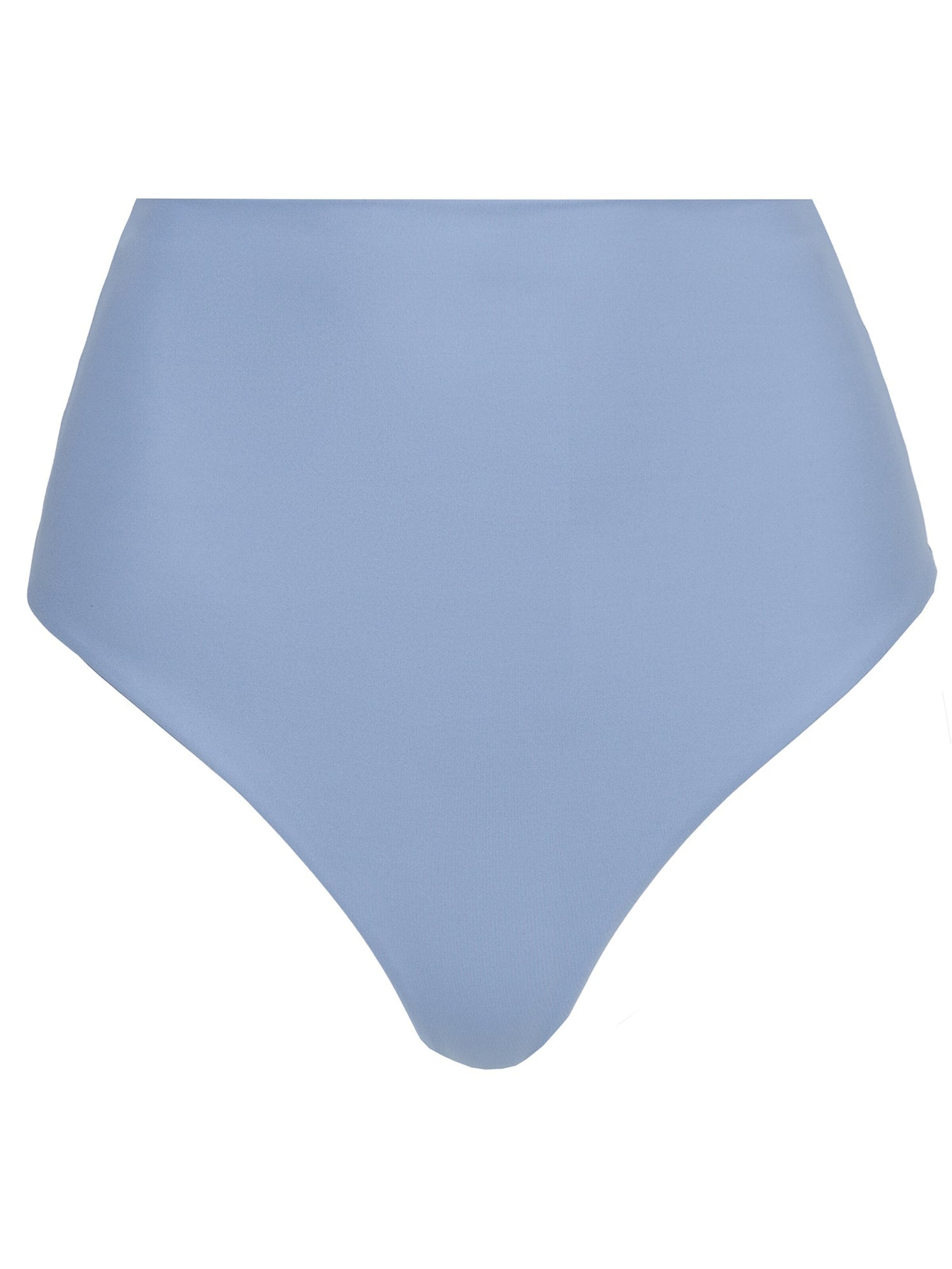 Saintby Anna Baj - Braga de bikini 'High-Waist Bikinihose' en azul: frente