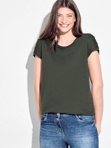 CECIL Shirt in Groen: voorkant