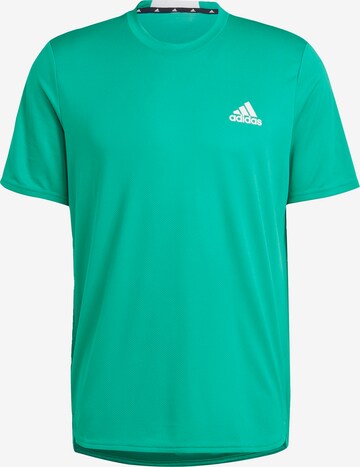 ADIDAS SPORTSWEAR Функционална тениска 'Designed For Movement' в зелено: отпред