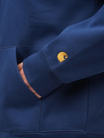 Carhartt WIP Zip-Up Hoodie in Blue