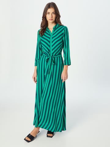 Y.A.S Shirt Dress 'SAVANNA' in Green: front