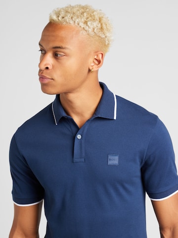 BOSS Μπλουζάκι 'Passertip' σε μπλε