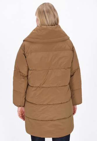 Manteau d’hiver DreiMaster Maritim en marron