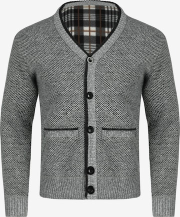 Youthup Knit Cardigan in Grey: front
