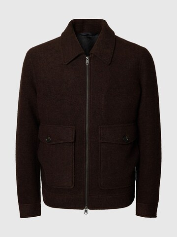 Giacca di mezza stagione di SELECTED in marrone
