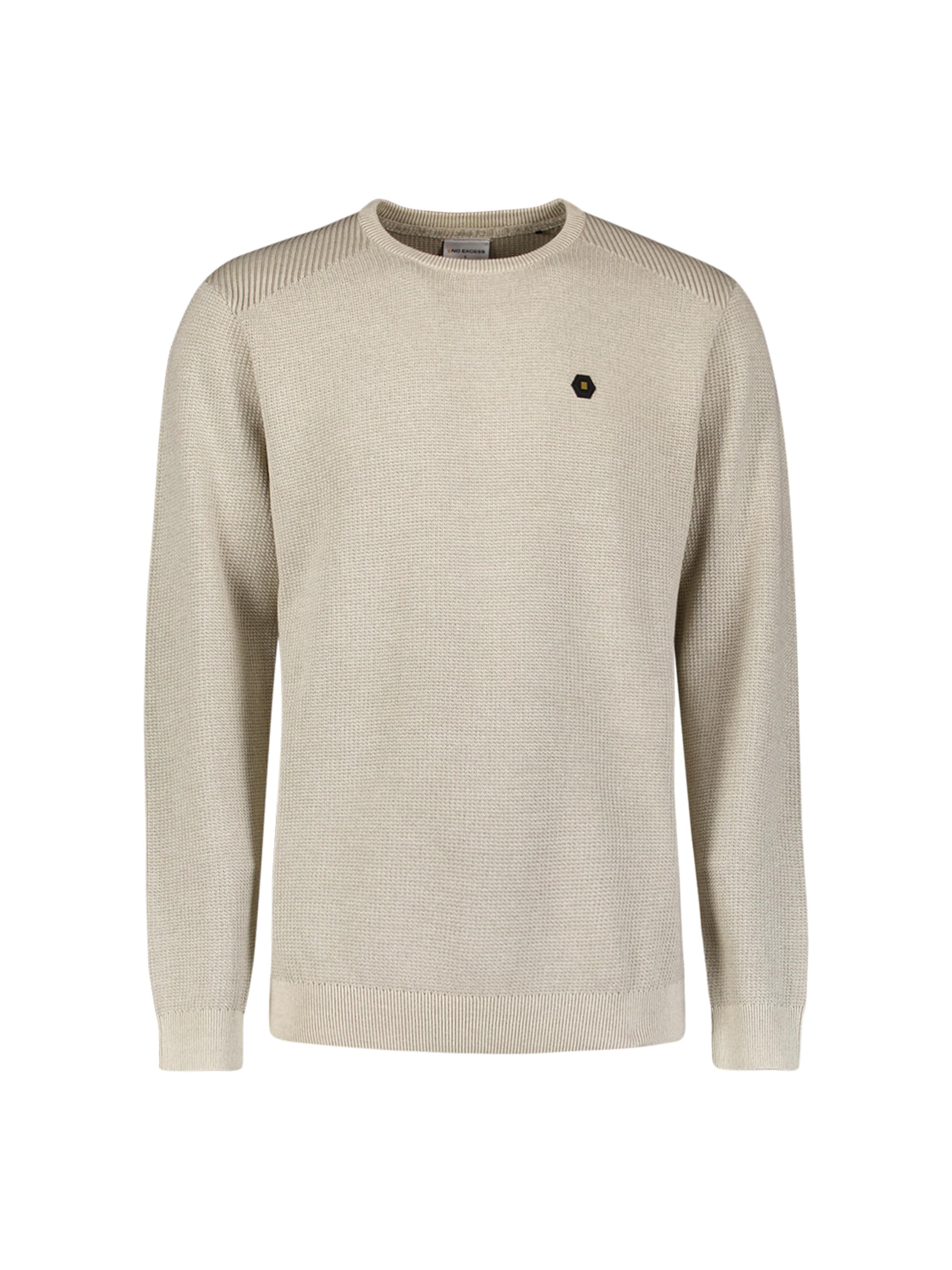 No Excess Pullover in Beige: Vorderseite