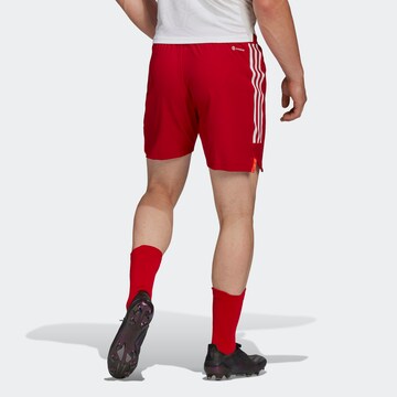 ADIDAS SPORTSWEAR Regular Workout Pants 'Condivo 22' in Red