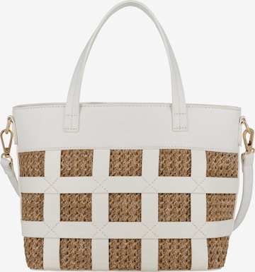 usha FESTIVAL Handbag in White: front