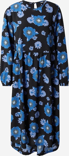 Monki Mekko koossa 32 värissä sininen / vaaleansininen / musta / valkoinen, Tuotenäkymä