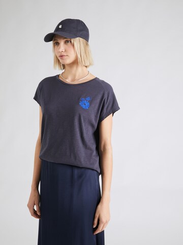 ARMEDANGELS T-Shirt 'ONELIA FANCY' (GOTS) in Blau: predná strana